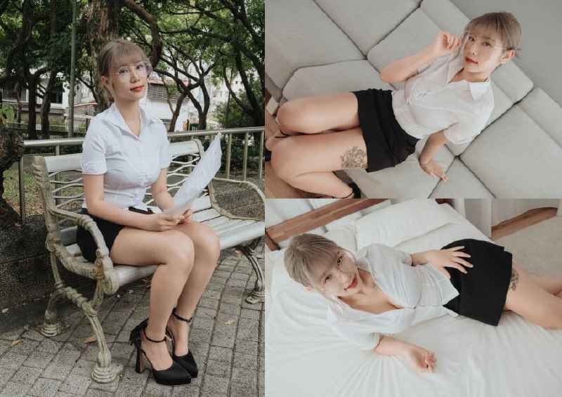 CUS-2569 Angel screen test big breasts F cup workplace newcomer